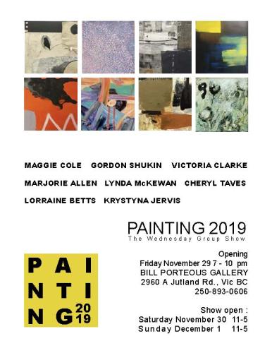 Painting 2019 - The Wednesday Group Show